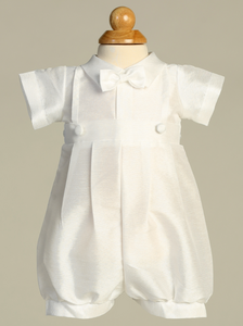 8478 Bengaline romper with gown and hat removed