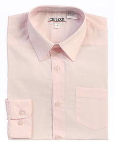 Gioberti - Button Up Dress Shirt - Pink