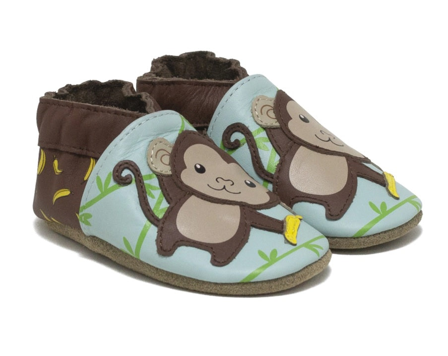 Robeez Baby Boy Soft Soles Shoes