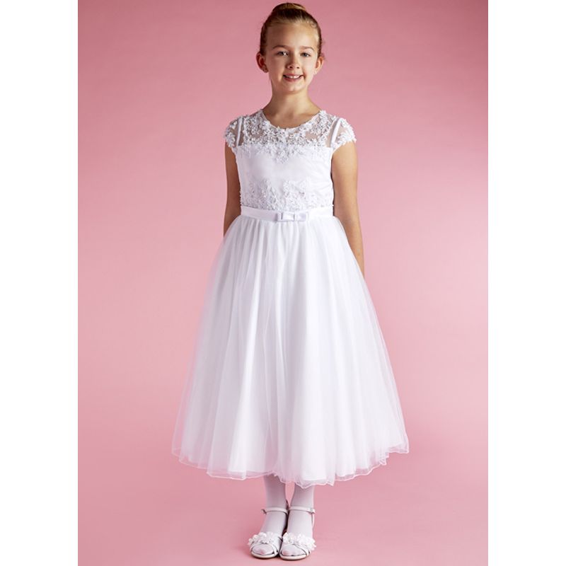 Lauren Marie - 19089 Communion Dress White