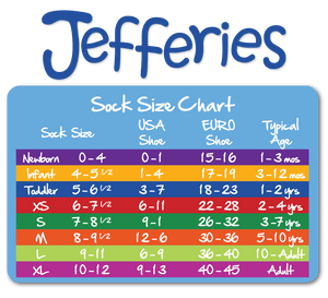 Jefferies - 6 Pack Rainbow Hearts Socks