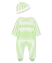 Load image into Gallery viewer, Little Me - Caterpillar Footie with Hat