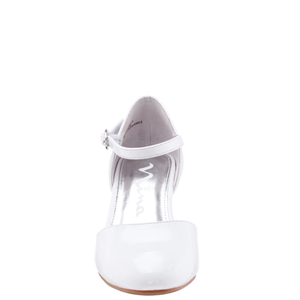 Nina- Lenora White Patent