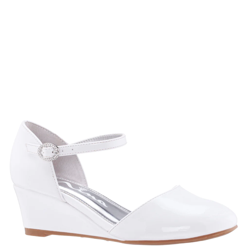 Nina- Lenora White Patent