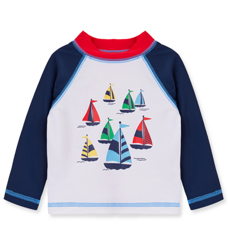 Little Me - Sailboat Rashquard (Infant)