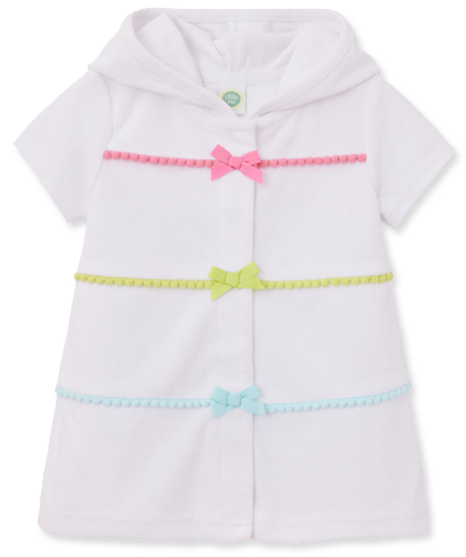 Little Me - Swim Coverup With Bows