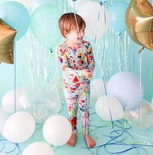 Load image into Gallery viewer, Posh Peanut - Happy Birthday Long Sleeve Pajamas