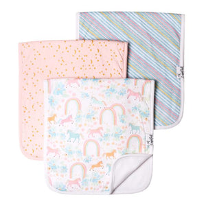 Copper Pearl - 3 Pack Burp Cloth (More Styles)