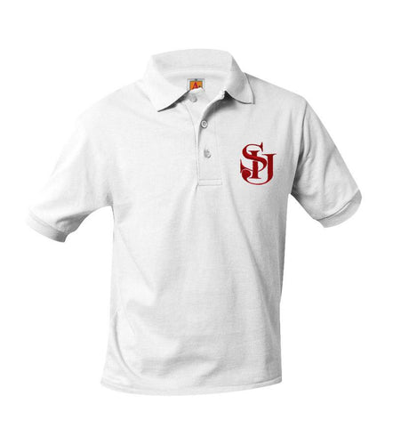 St. Isaac Short Sleeve Polo - White