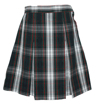 Plaid pleated shop skirt 50