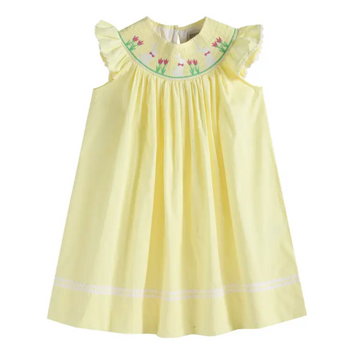 Lil Cactus - Smocked Bishop Bunny Dress (More Styles)
