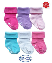 Load image into Gallery viewer, Jefferies - 6 Pack Non-Skid Solid Girl