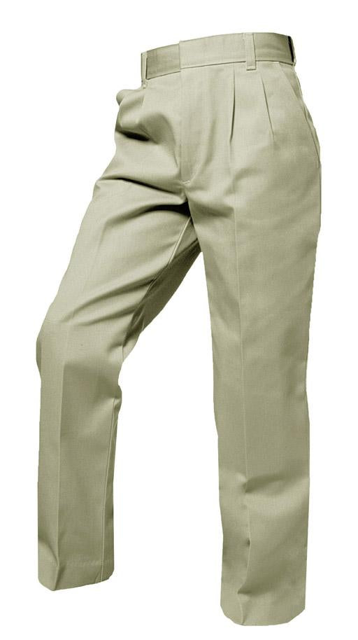 GPA Boy Monogrammed Husky Pleated Elastic Waist Pants