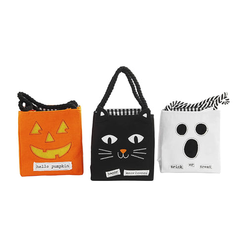 Mud Pie - Light Up Halloween Candy bag