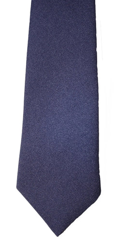 A Finishing Touch - Navy Blue Zipper Tie