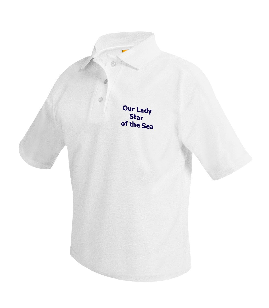 Our Lady Star of the Sea Short Sleeve Polo
