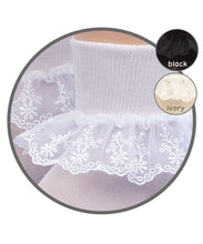 Load image into Gallery viewer, Jefferies - Snow Queen Lace Socks