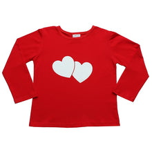 Load image into Gallery viewer, Sparkle Sisters - Double Heart Long Sleeve Shirt (More Colors)