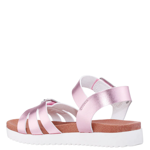 Nina- Lacey Pink Sandal